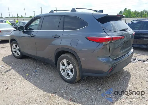 2022 Toyota Highlander Le from USA, damaged, VIN 5TDZZRAH2NS13648